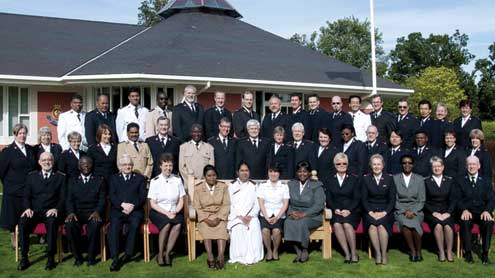 delegates at symposium