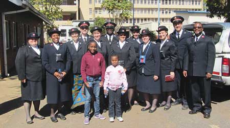 Members of the El Cajon Corps recently traveled to Zimbabwe, the birthplace of Corps Officers Captains  Terry and Rutendo Masango. Photo courtesy of the El Cajon Corps   Photo by Jeff Hesseltine   