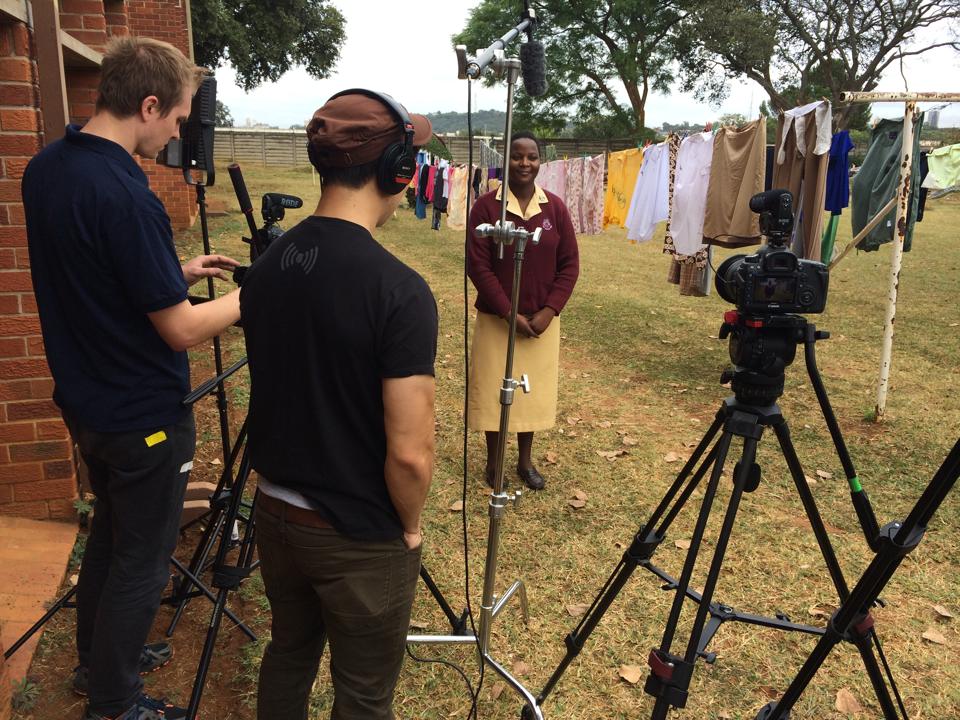 SAVN.tv films at the Zimbabwe Training School.