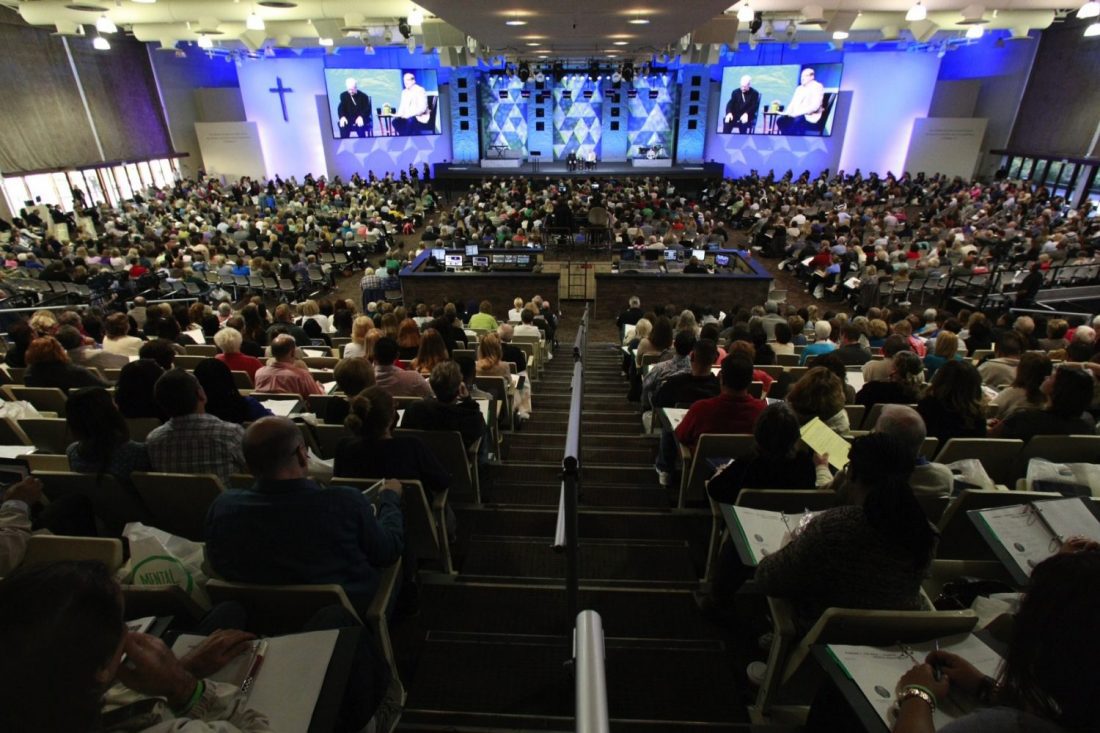 More than 3,300 attended the March 28th Gathering on Mental Health and the Church at Saddleback Church | Photo by Saddleback PiCS
