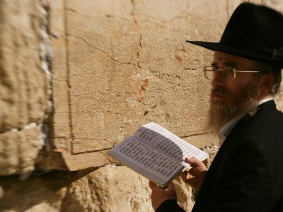 Jewish man at Wailing Wall
