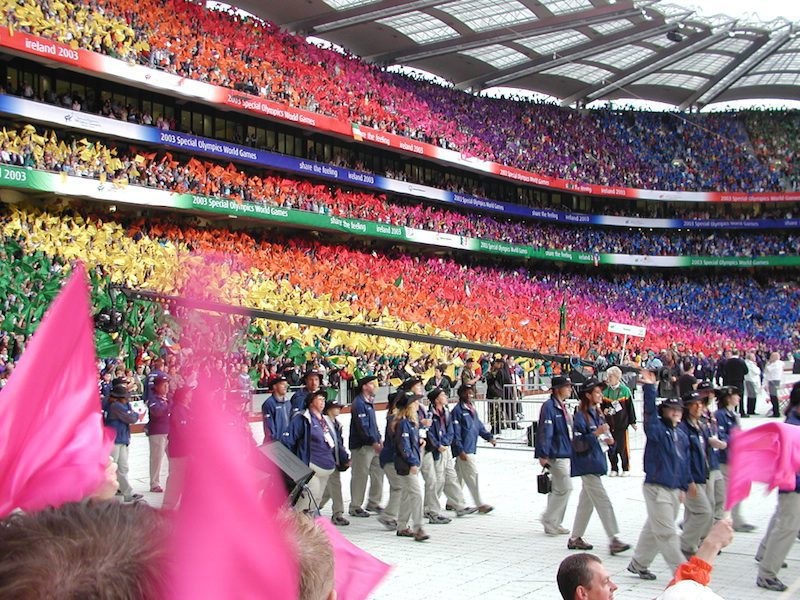 Special Olympics opening ceremony