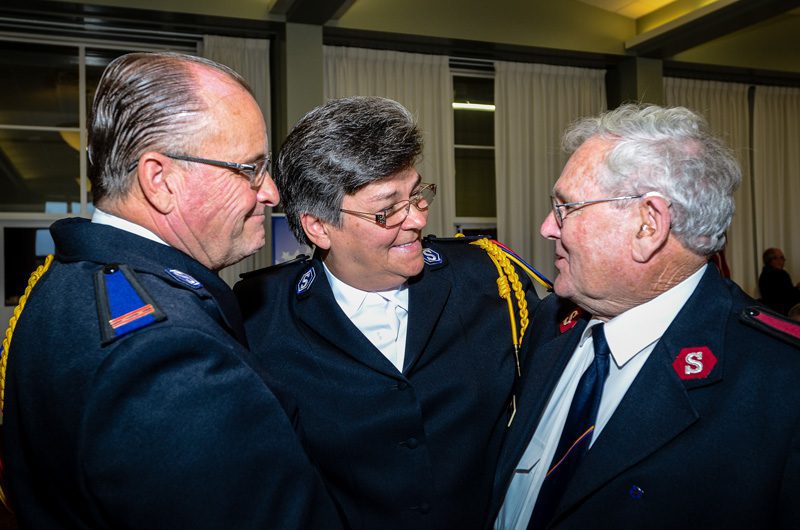 Three Salvation Army Officers