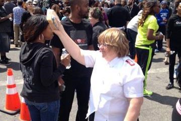 The Salvation Army of Central Maryland provides food for residents in West Baltimore. | Photos courtesy of The Salvation Army Central Maryland