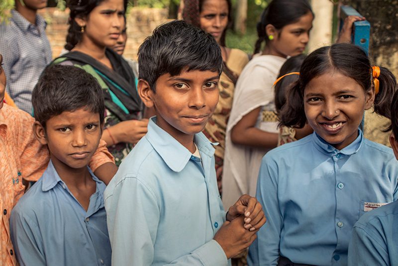 Students of Jinglebell School in Faizabad, India, participated in a “Wondercamp,” where students Skype with other classes from around the world and engage in creative activities.