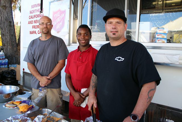 (L-r) Ronald Duran, Prince Gallop and Christopher Hok