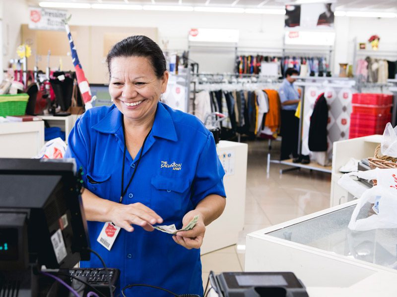 Behind the scenes of Salvation Army thrift stores