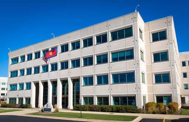 The new USA Central Territorial Headquarters building is 193,000-square-feet.