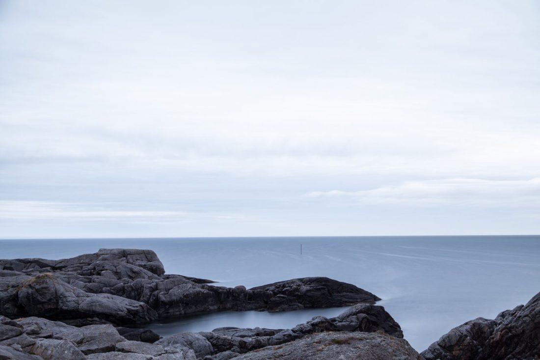 Rocks near ocean