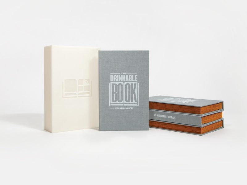 Drinkable book