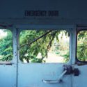 Emergency exit door on bus