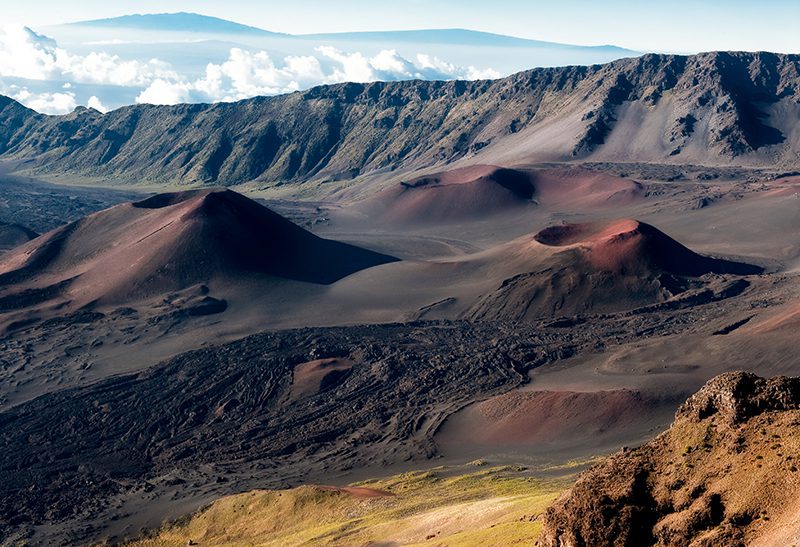 Topographical view of landscape