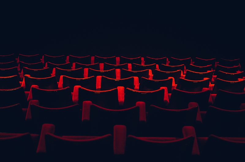 Empty seats in theater