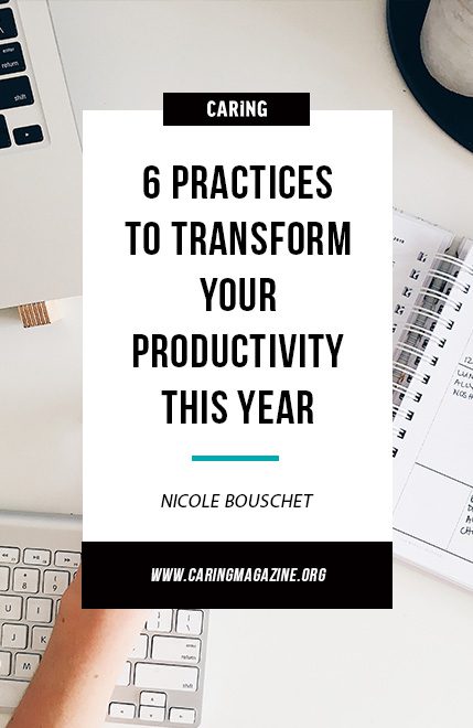 productivity tips for transforming your 2018