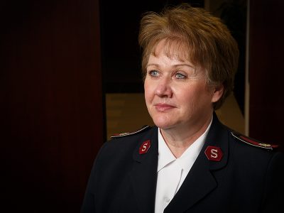 headshot of woman in Salvation Army uniform
