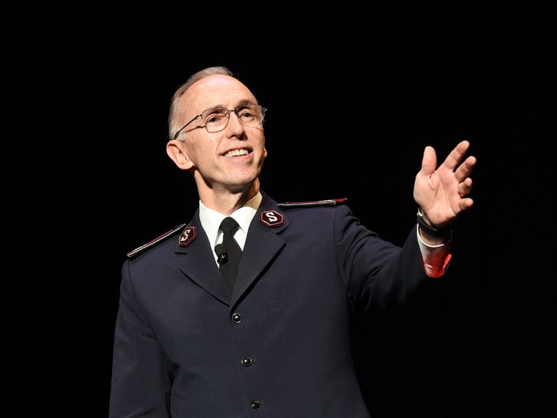 Commissioner Kenneth G. Hodder Giving Speech