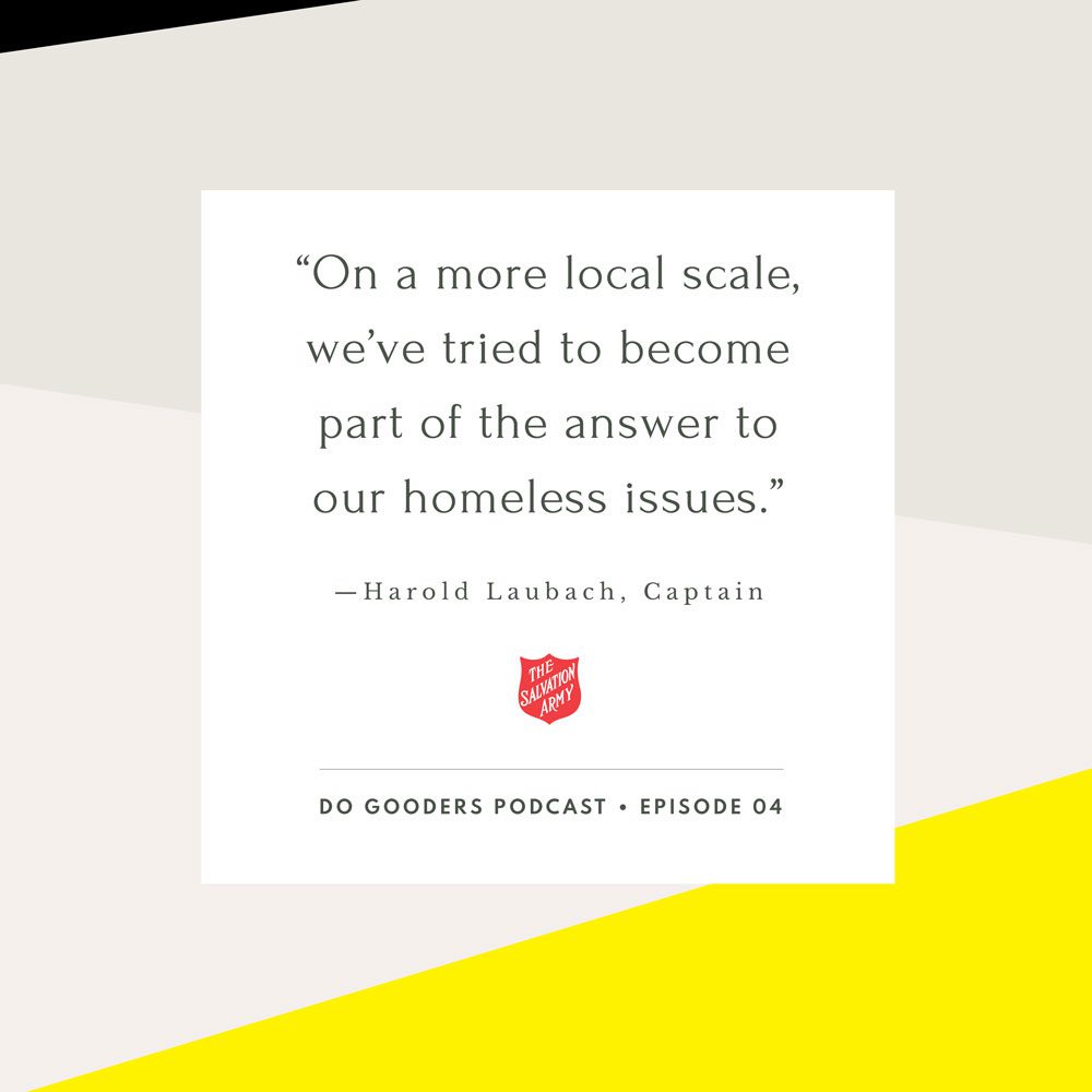 do gooders podcast - navigating a way out of homelessness