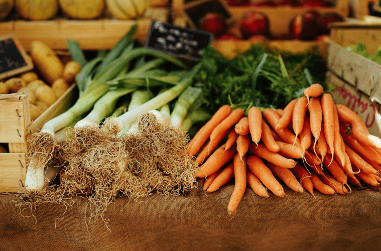 Vegetables Sitting on Table