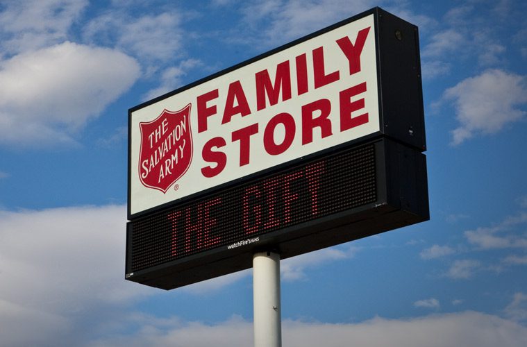 TSA Family Store Sign