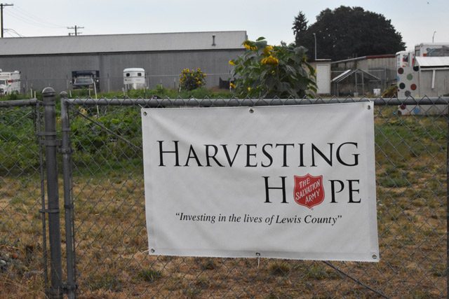 Harvesting Hope Sign