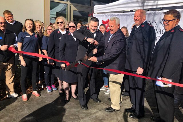 Ribbon Cutting at Boise Facility