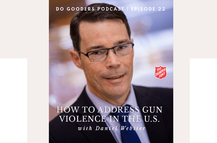 Episode 22 Dr. Daniel Webster, How to address gun violence in the US