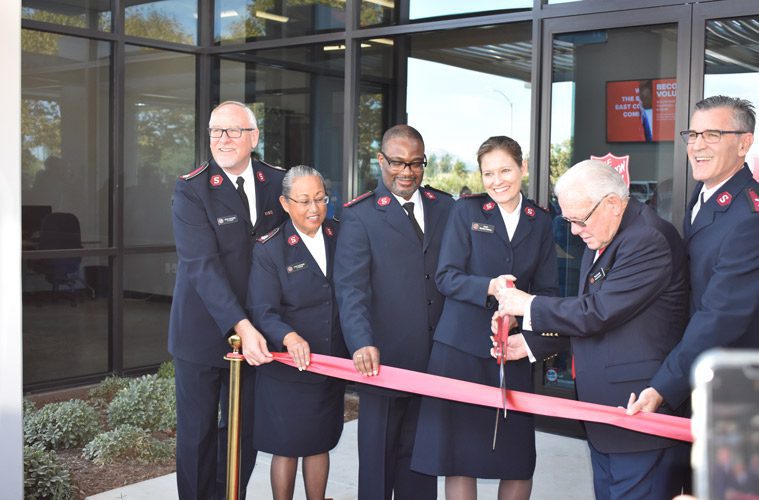 Ribbon Cutting At El Cajon Red Shield Center