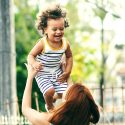 Mother Playing with Daughter