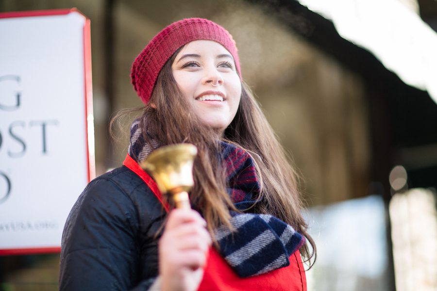 Young Woman Bell Ringer