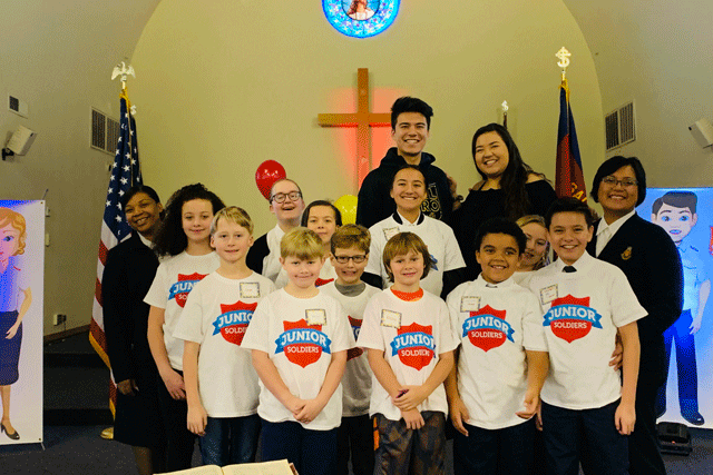 group photo at Concord special needs ministry