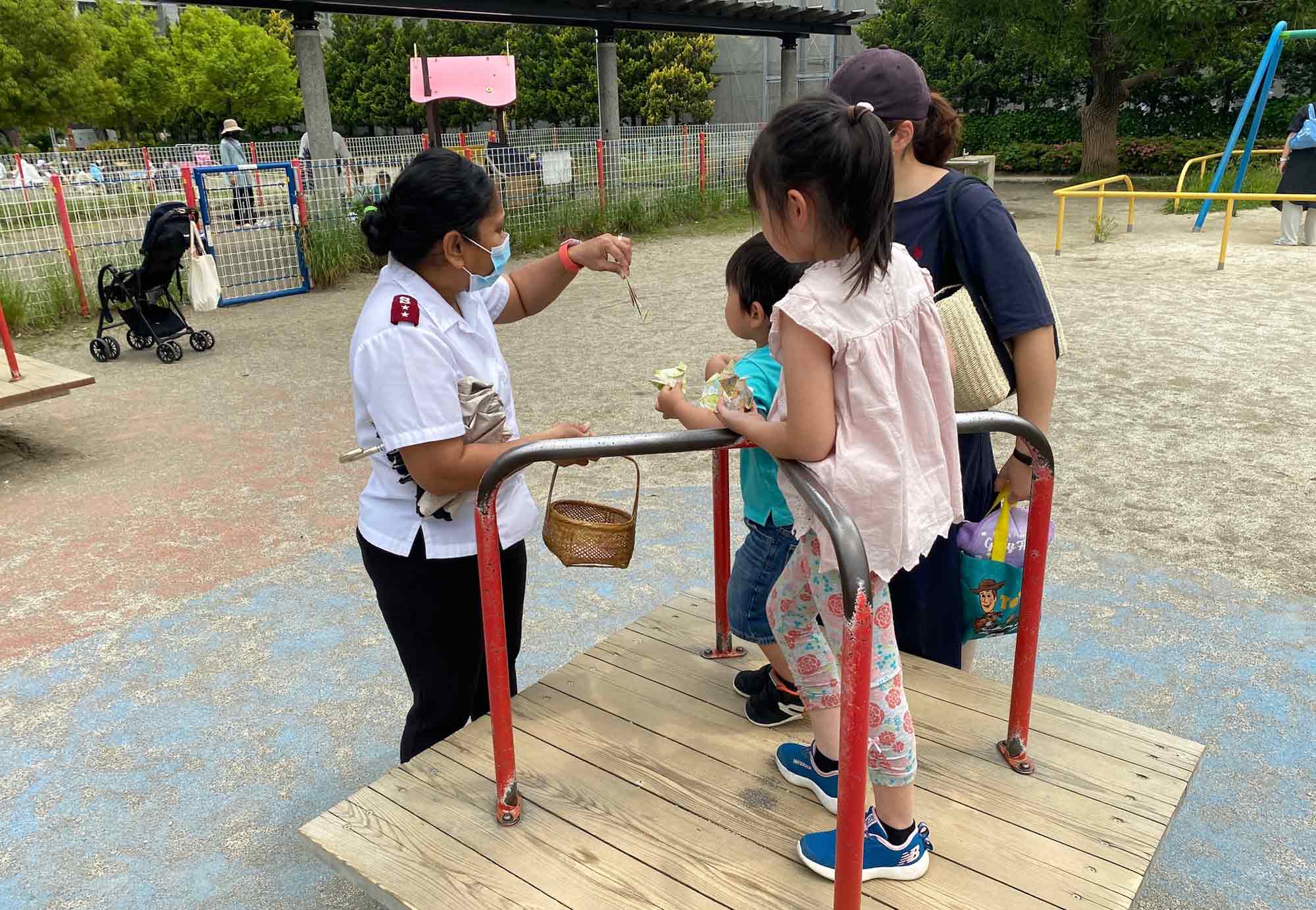 Origami opens conversation for The Salvation Army in Tokyo