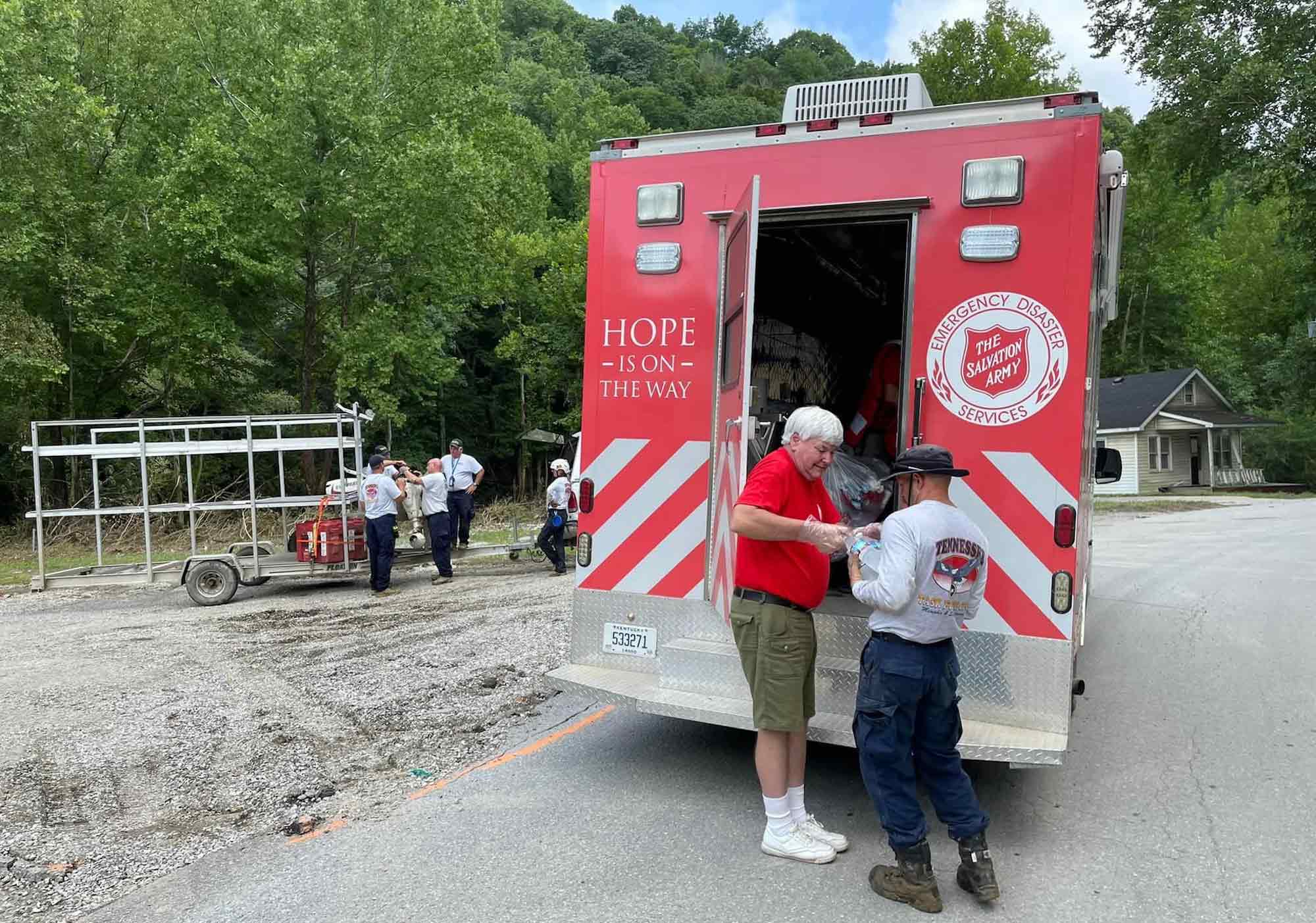 In wake of Kentucky floods, The Salvation Army continues recovery efforts