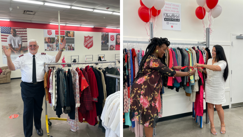 How one Salvation Army thrift store is partnering with thrifting experts