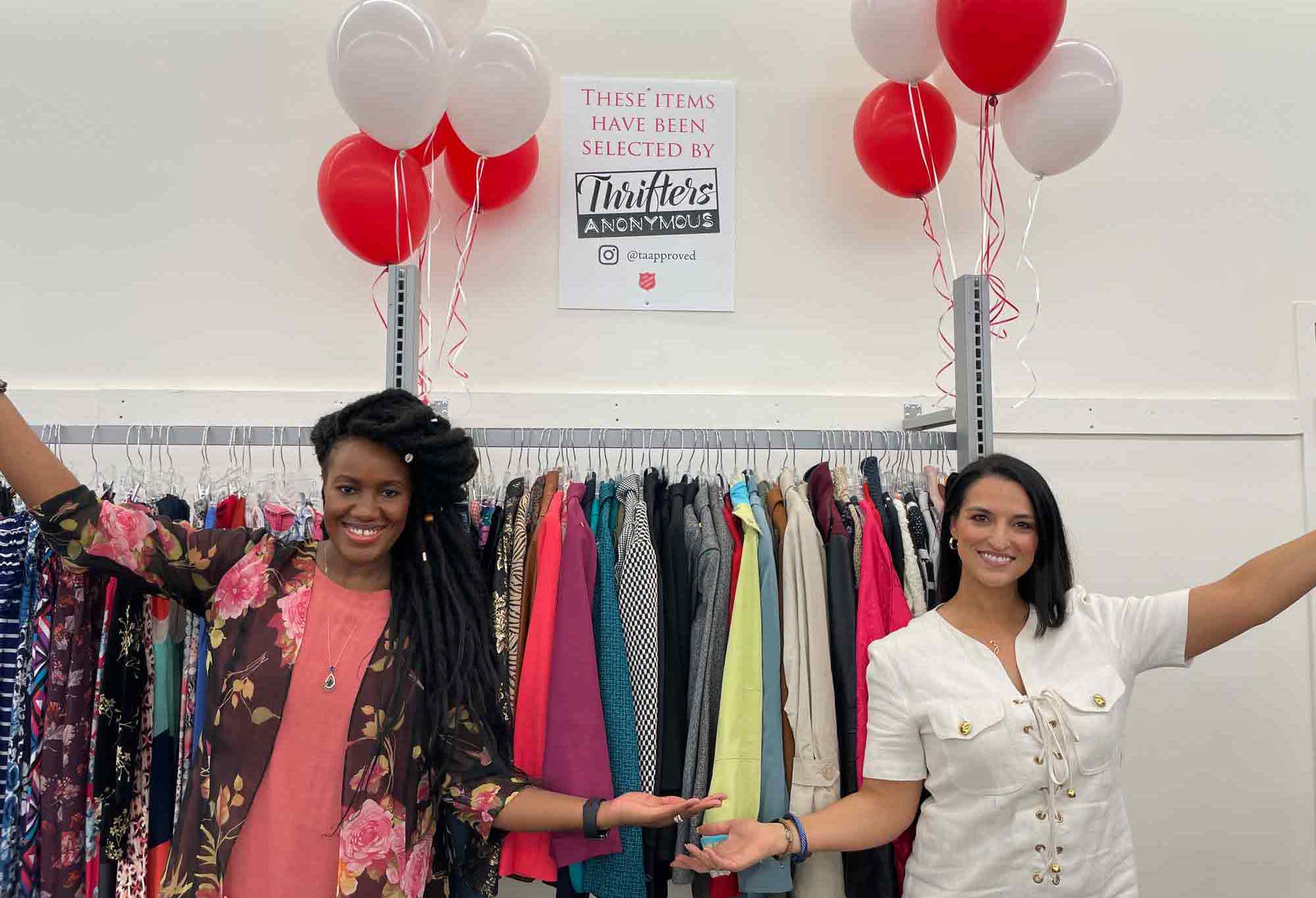 How one Salvation Army thrift store is partnering with thrifting experts