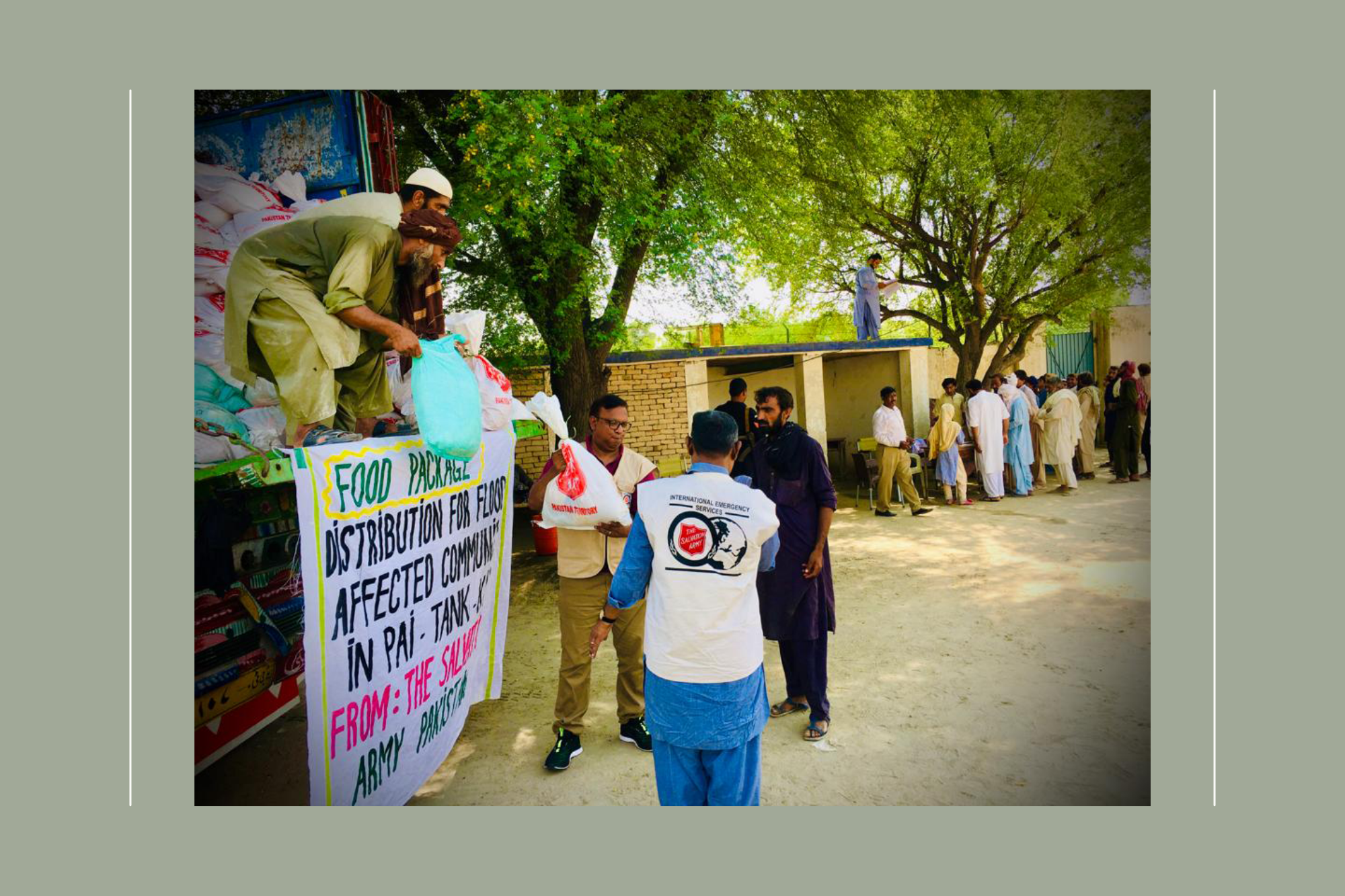 Salvation Army responds to the worst flooding Pakistan's seen in 60 years