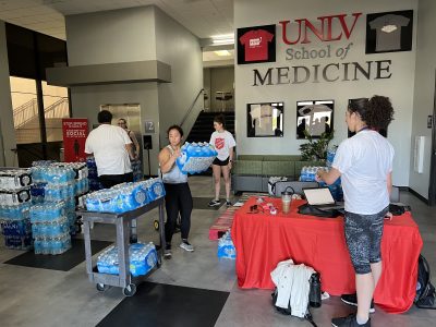 UNLV medical students learn about needs in Las Vegas at The Salvation Army