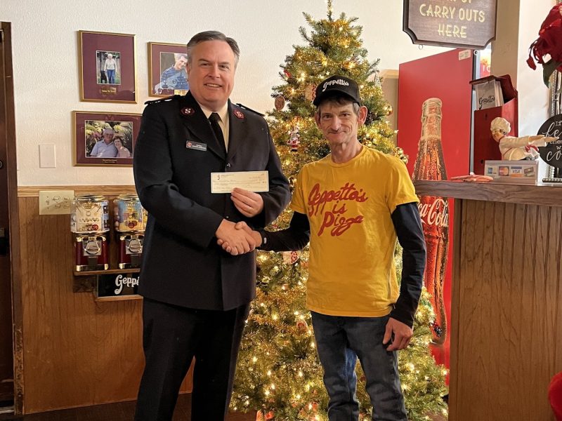 How The Salvation Army helped one man fulfill his quest to do good