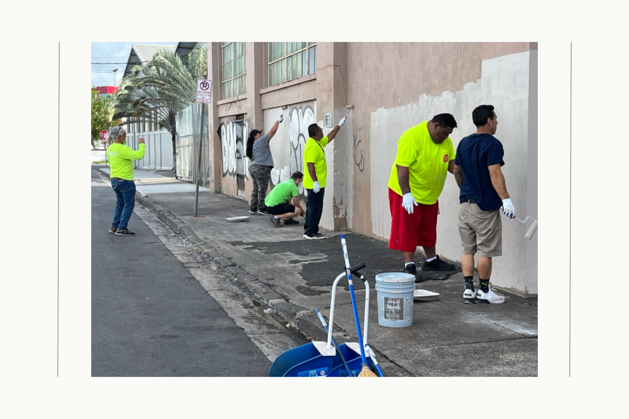 Neighborhood streets of Honolulu get a new look thanks to volunteers with the ARC