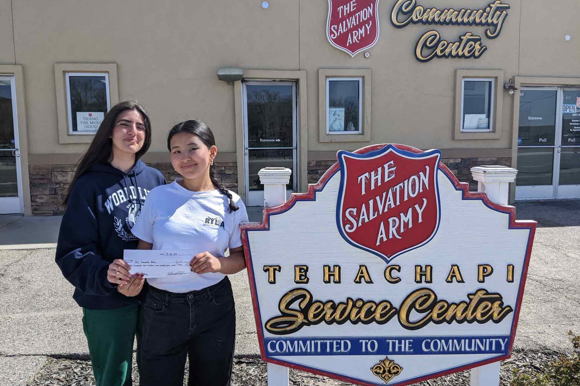 Foreign exchange students leave a lasting impact at the Tehachapi Salvation Army