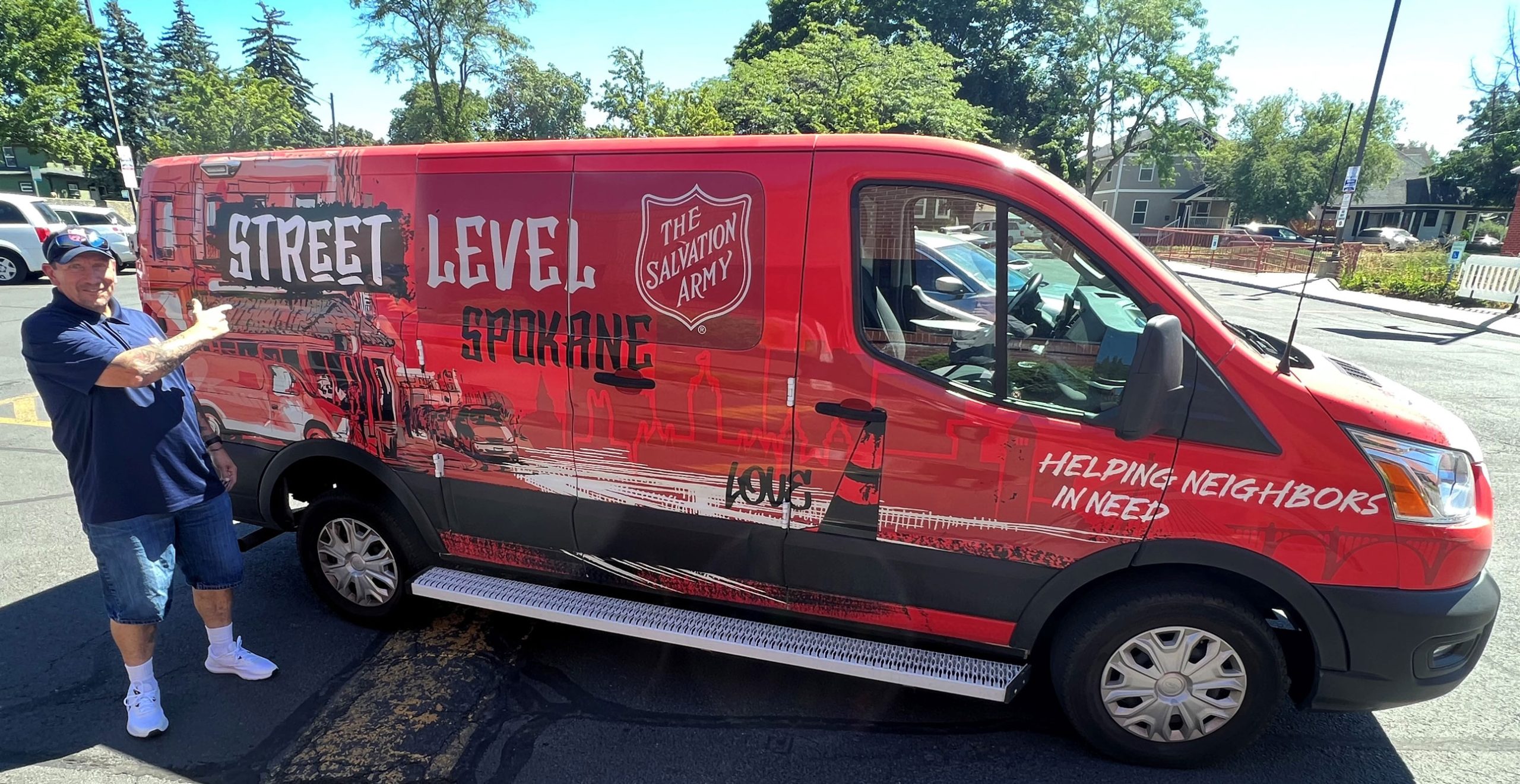 Salvation Army Street Level driver delivers first step to exit homelessness