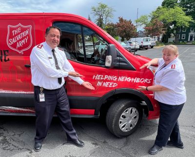 Salvation Army Street Level driver delivers first step to exit homelessness
