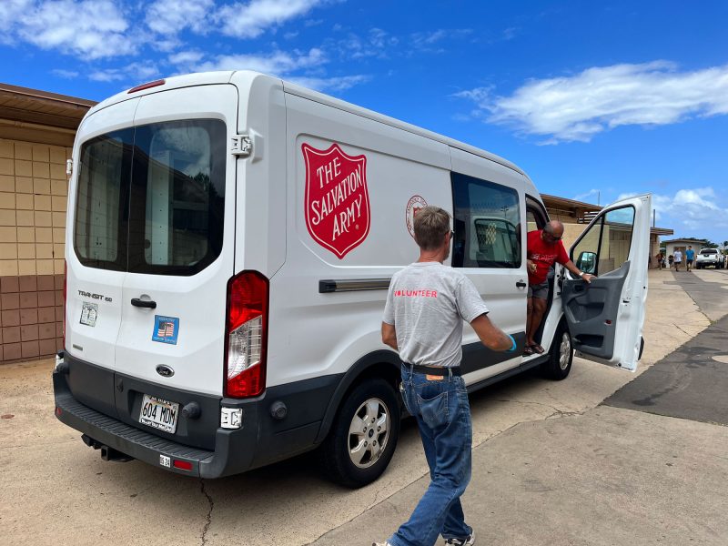In Maui, Salvation Army volunteers bring the ministry of presence