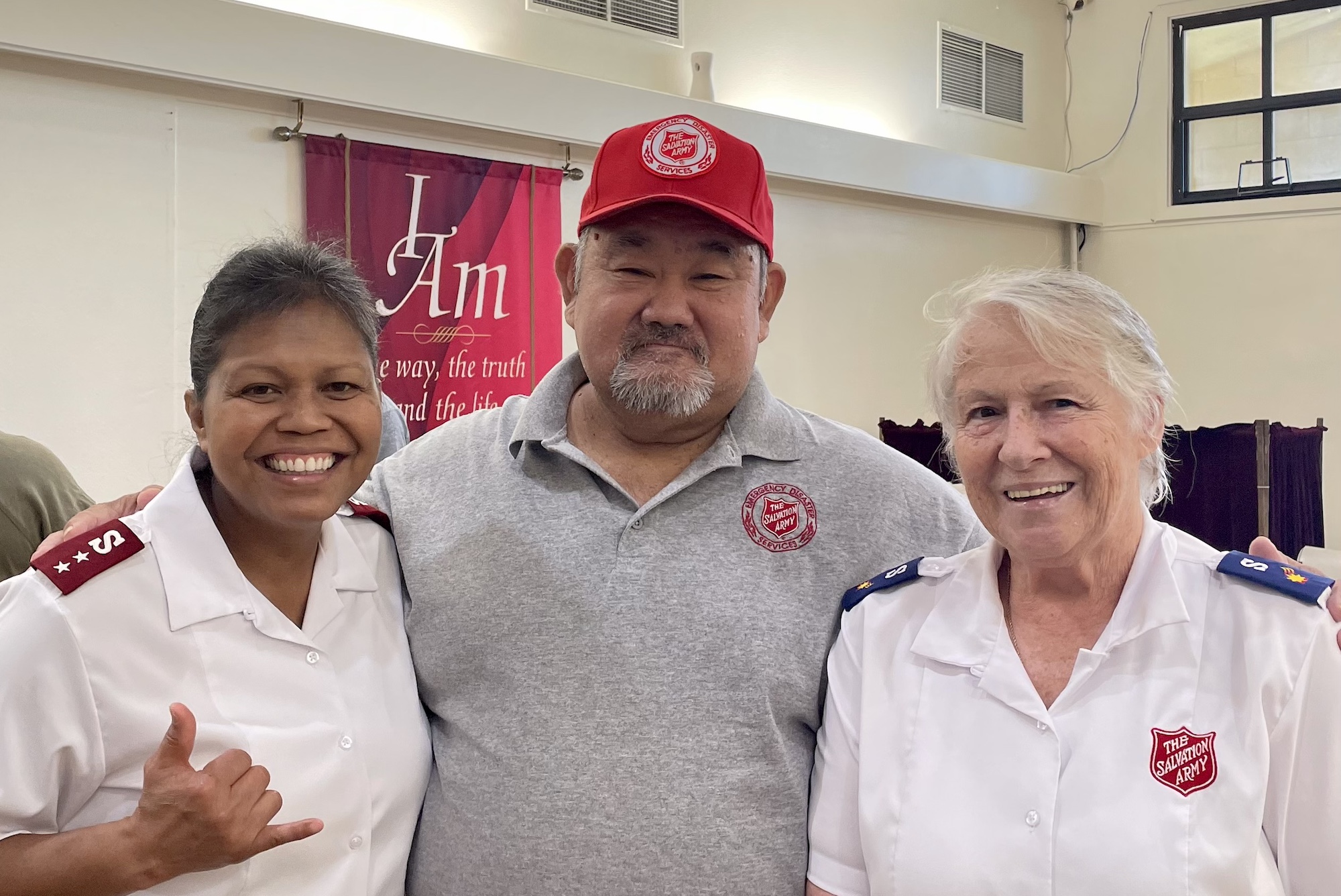 Salvation Army training college officers serve survivors of Maui wildfires