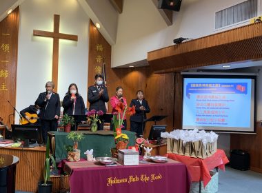 At The Salvation Army San Gabriel Corps, 'everyone joins the service'