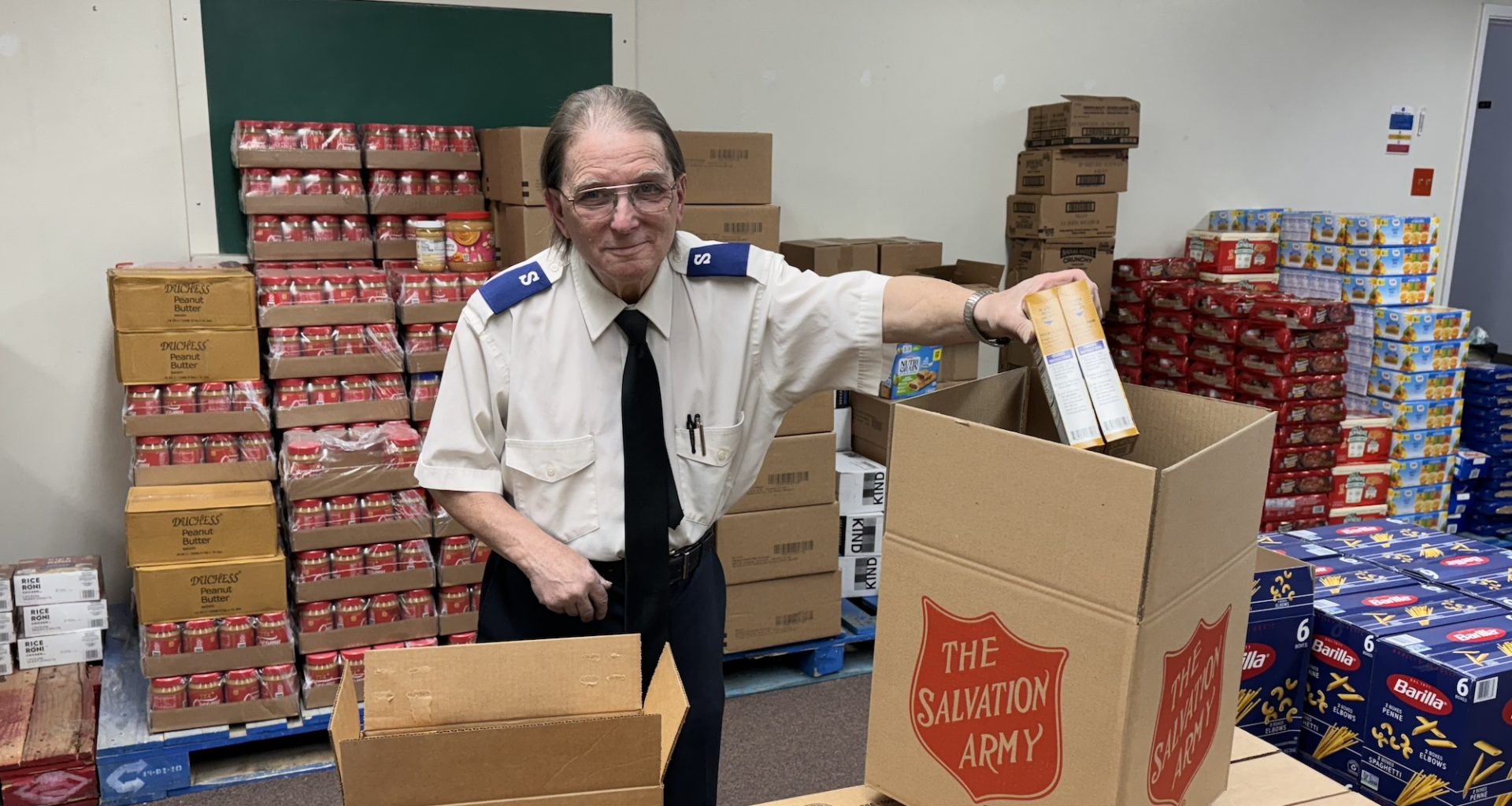 Albuquerque senior serves local Salvation Army