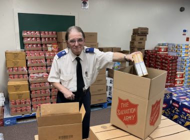 Albuquerque senior serves local Salvation Army