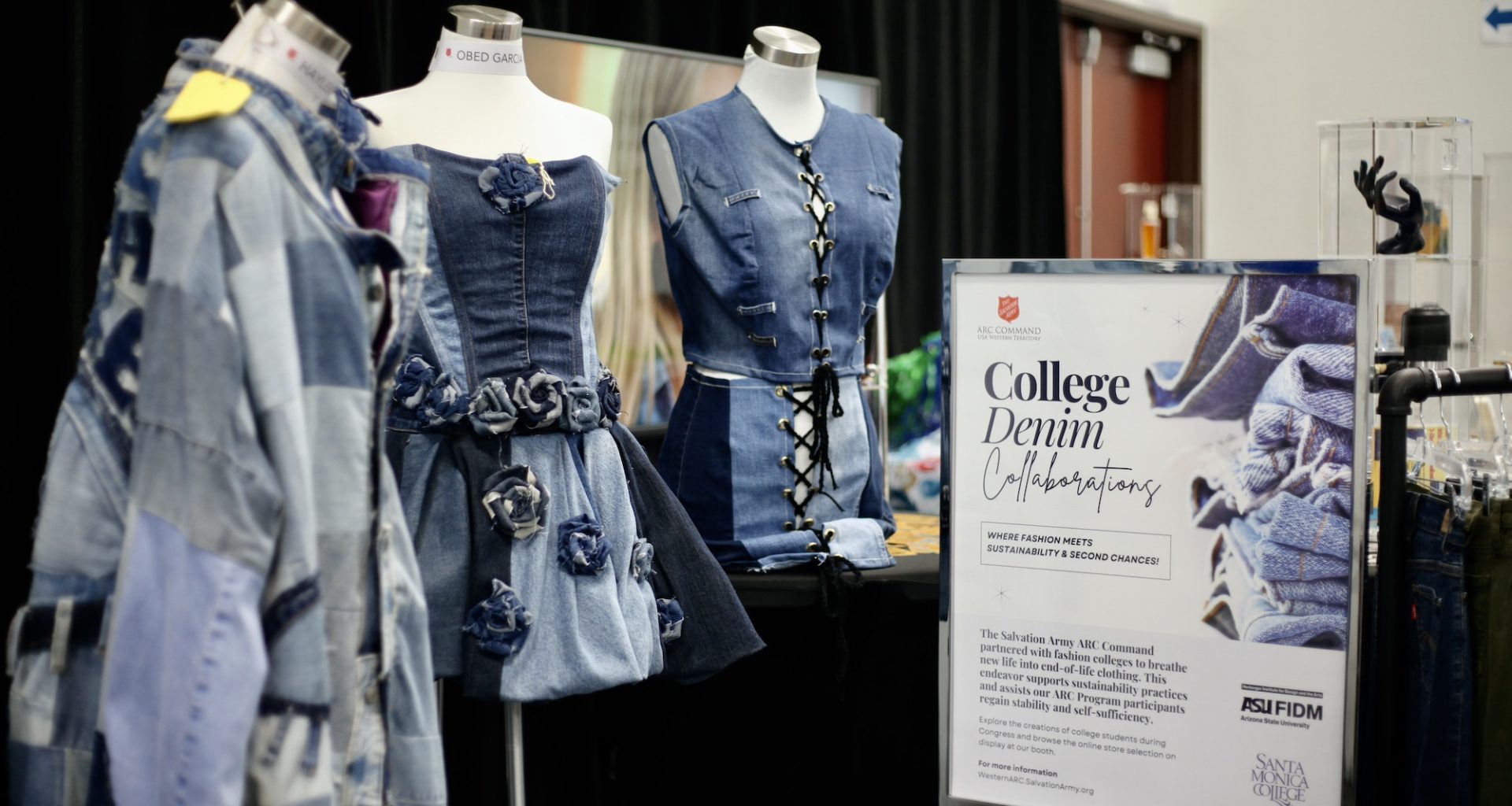 Design students transform old clothes into new treasures with The Salvation Army