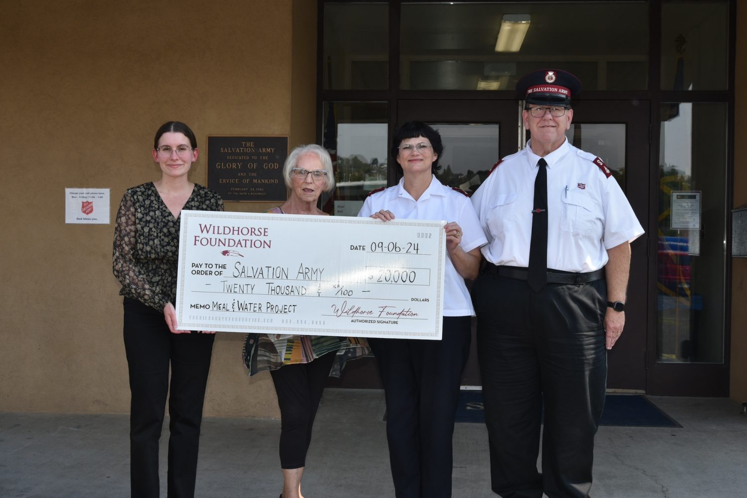 Key support helps the Pendleton Salvation Army feed 150 people a day