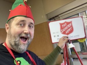 In Sacramento, one Salvation Army officer spreads joy as 'Mr. Christmas'