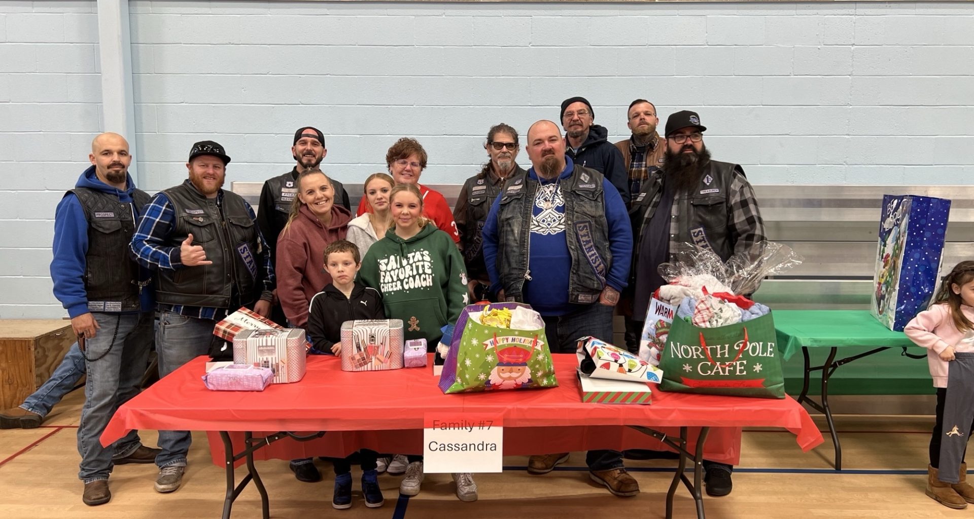 Motorcycle club members rev up joy for Turlock families at annual Toy Run